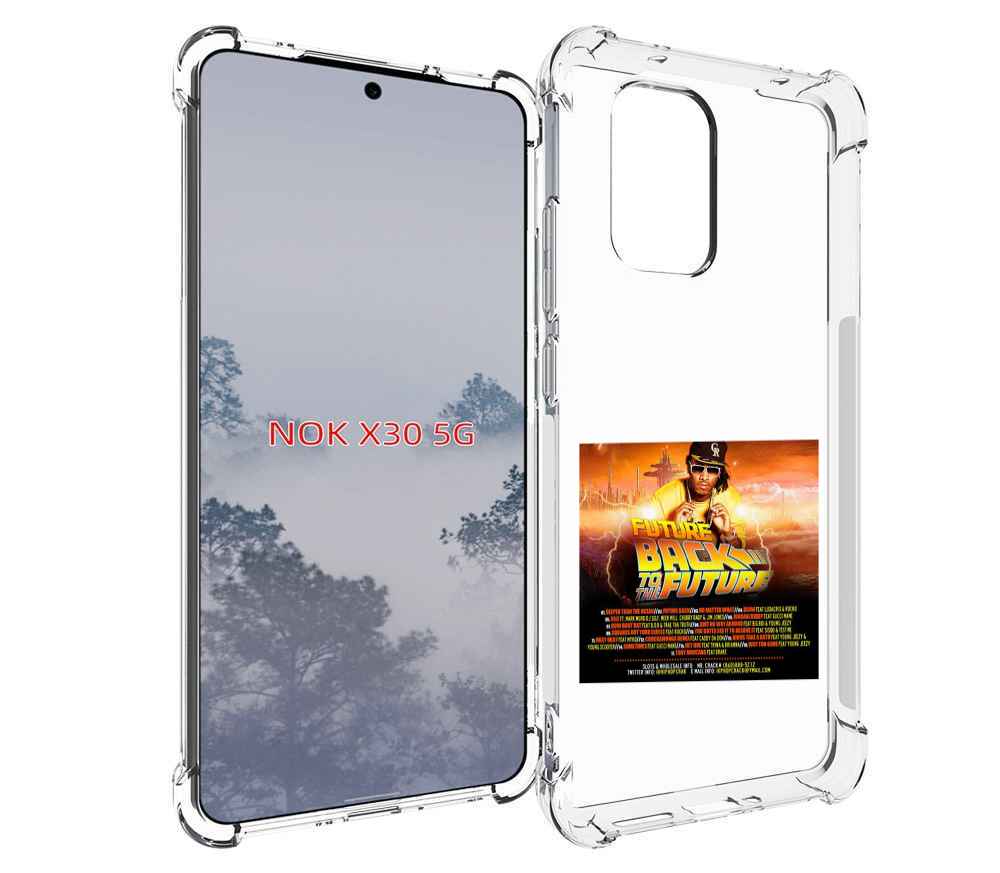 

Чехол MyPads Future - Back To The Future для Nokia X30 5G, Tocco