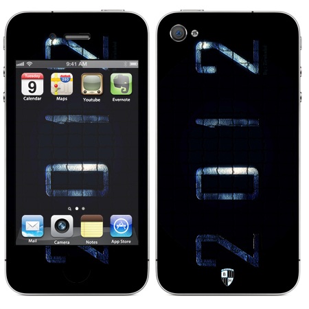 

Наклейка виниловая Black Horn для iPhone 4/4S (Va 27)