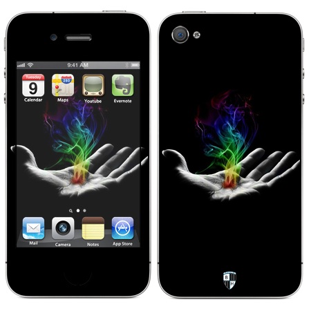 

Наклейка виниловая Black Horn для iPhone 4/4S (Va 26)