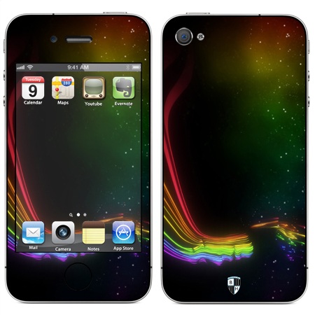 

Наклейка виниловая Black Horn для iPhone 4/4S (Va 18)
