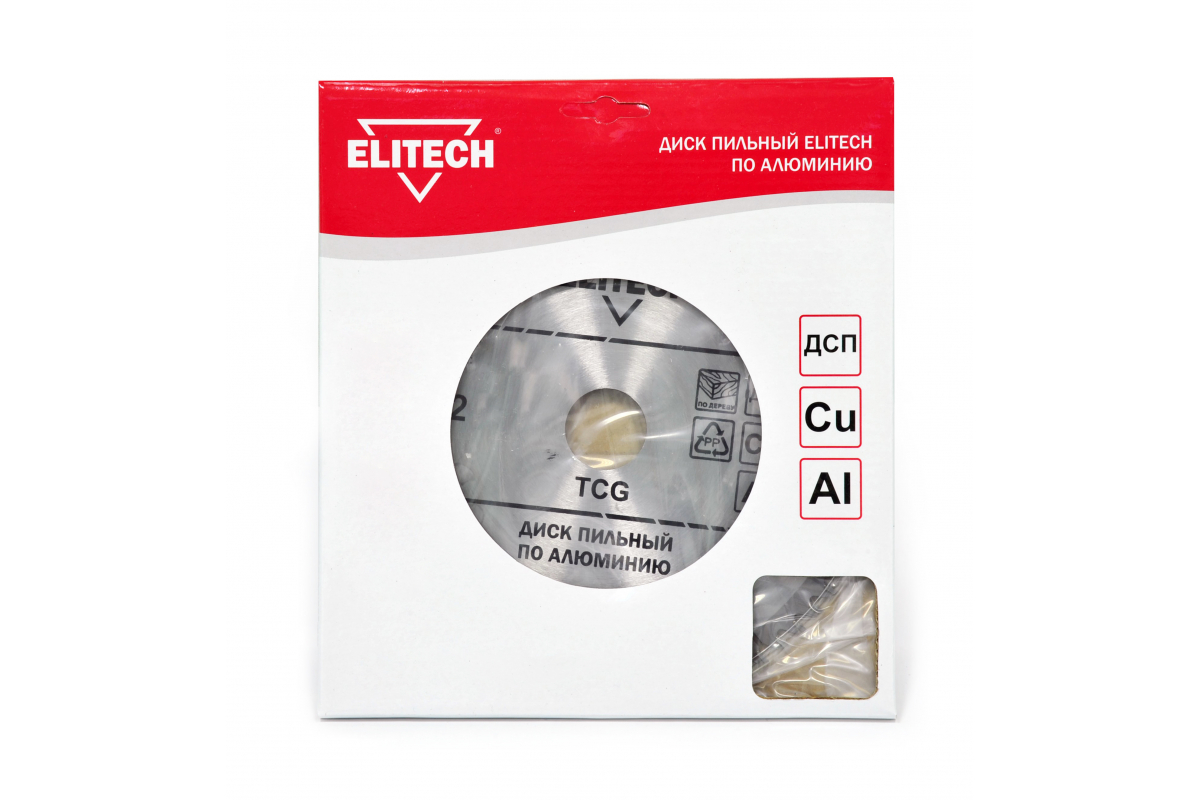 ELITECH 1820.116800 Диск пильный, д\алюминия, ф250х30 80зуб