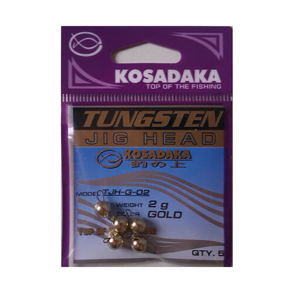 Kosadaka Груз Чебурашка вольфрамовая разборная KOSADAKA GOLD (6гр;2 шт в уп.)