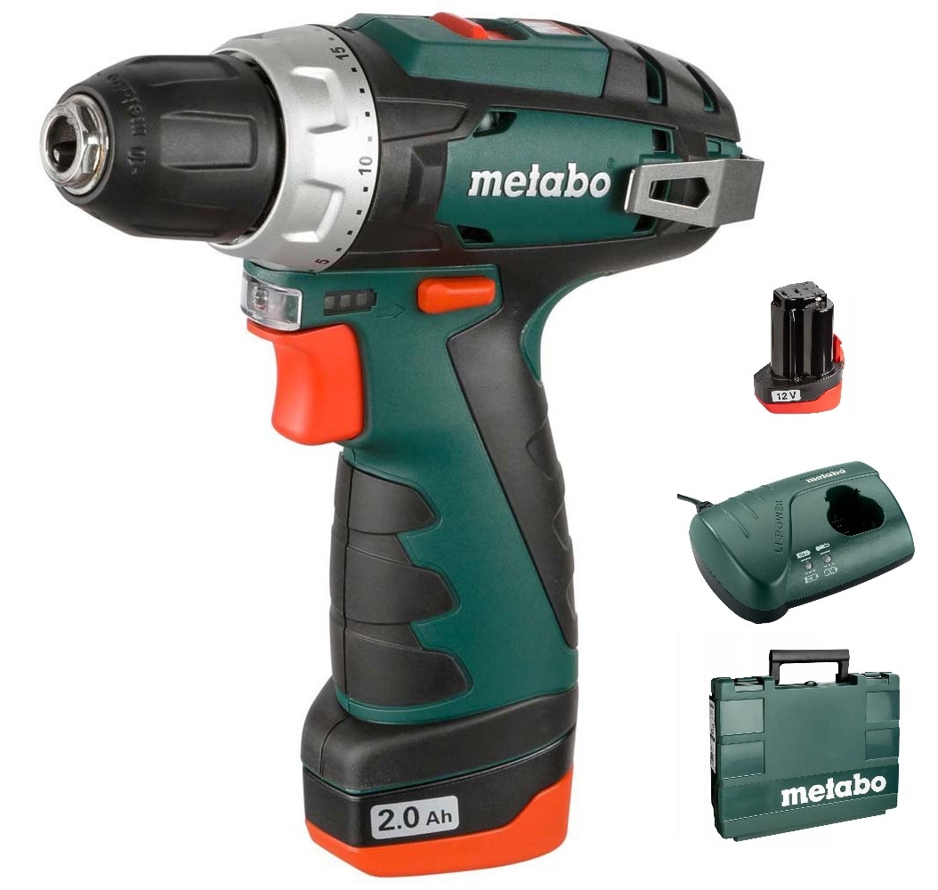 фото Акк. безударная дрель-шуруповерт metabo powermaxx bs basic 600080500