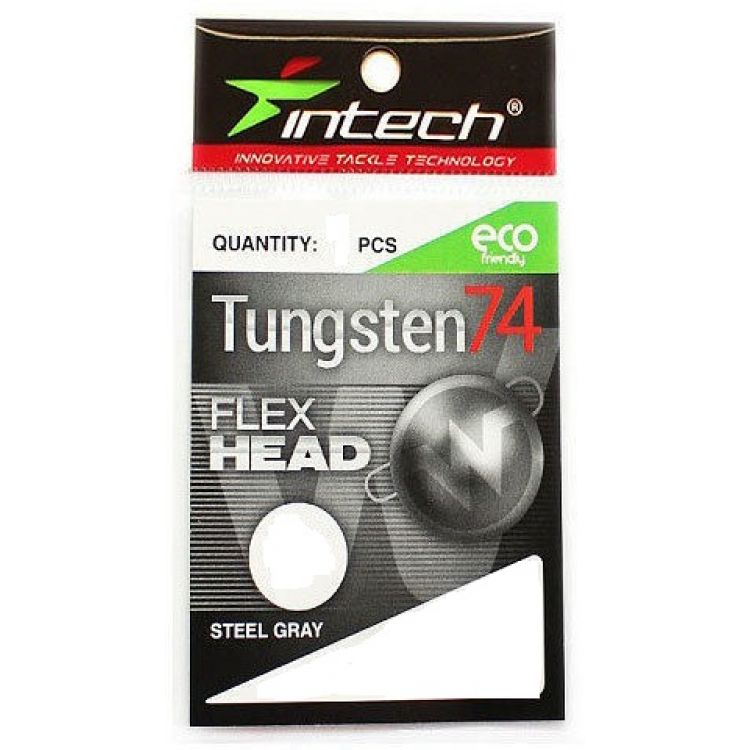 Intech Груз разборный INTECH TUNGSTEN 74 STEEL GRAY (1,2гр;5 шт в уп.)