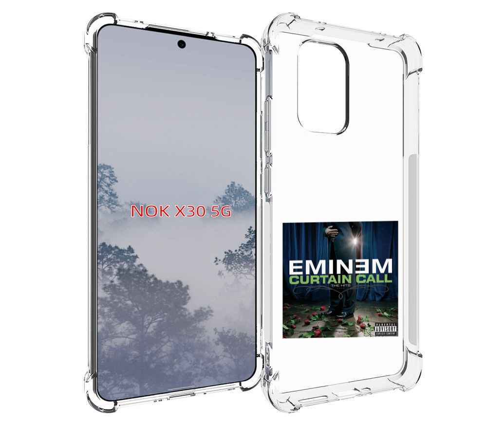 

Чехол MyPads Eminem CURTAIN CALL, THE HITS для Nokia X30 5G, Tocco