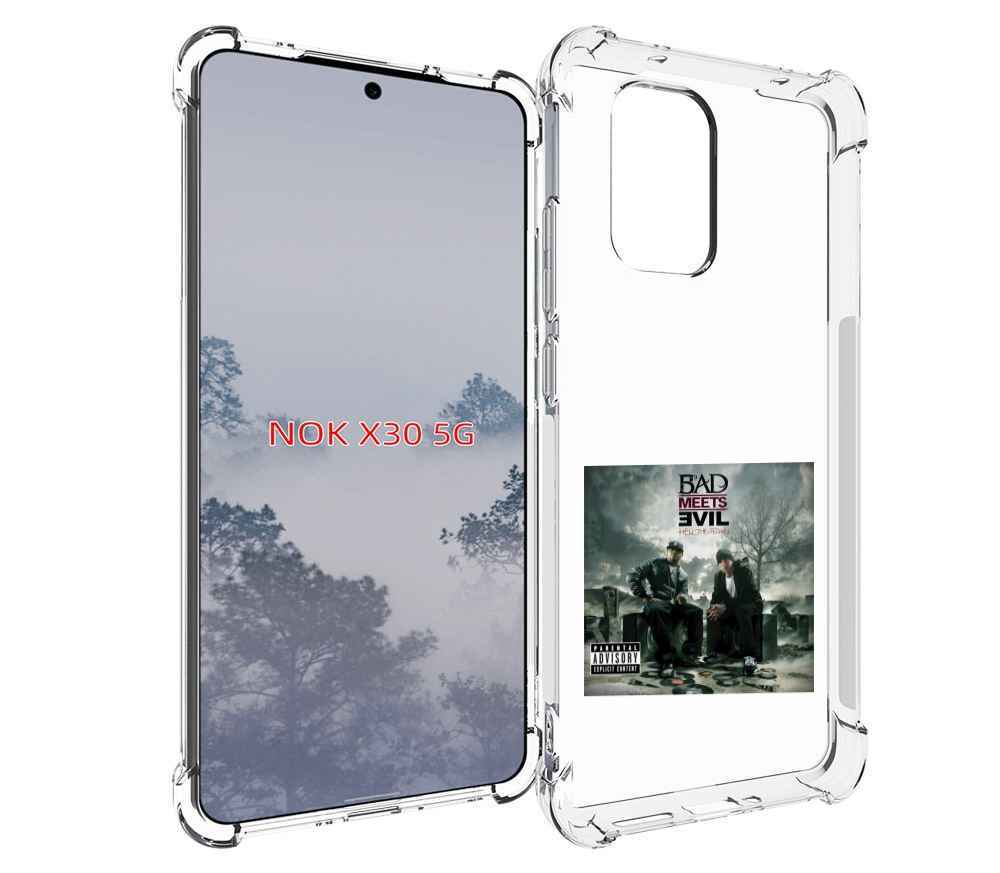 

Чехол MyPads Eminem BAD MEETS EVIL – HELL THE SEQUEL для Nokia X30 5G, Tocco