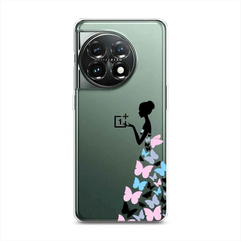 

Чехол Awog на OnePlus 11 "Платье из бабочек", Белый;розовый, 153650-1
