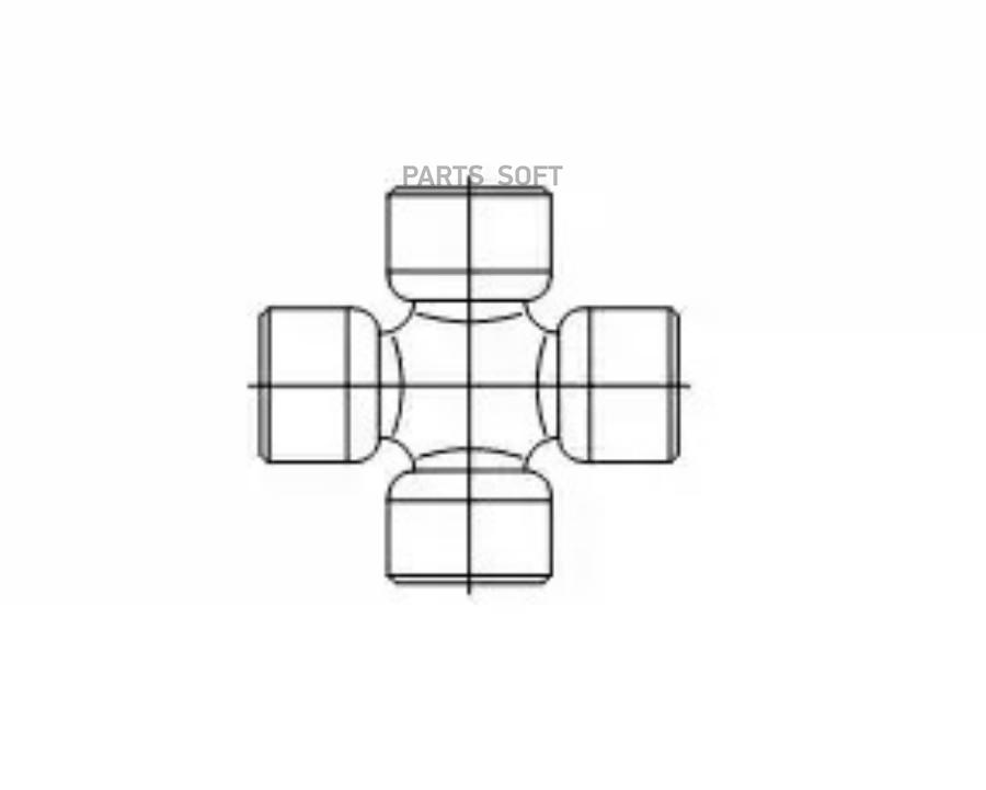 GKN U041 Крестовина  () 1шт