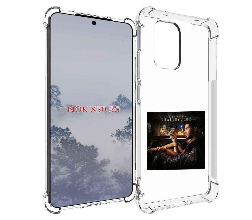 

Чехол MyPads Drake - You Only Live Once 2 для Nokia X30 5G, Tocco