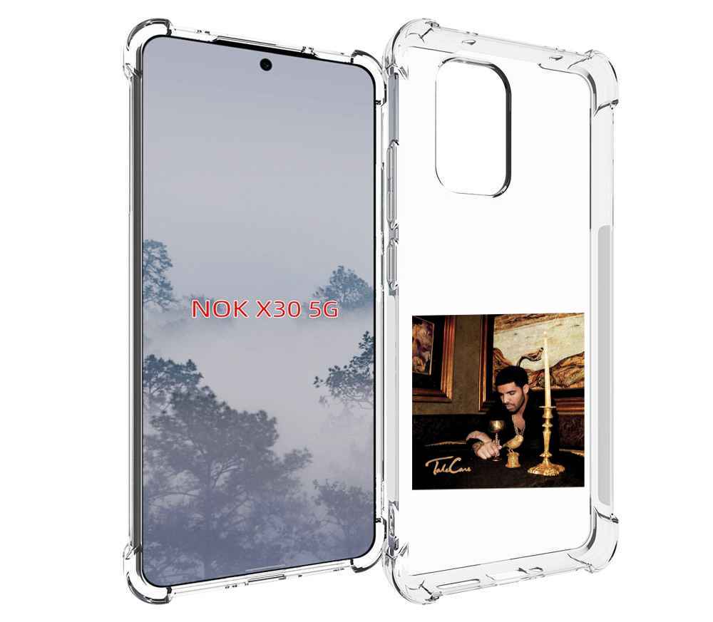 

Чехол MyPads Drake - Take Care для Nokia X30 5G, Tocco