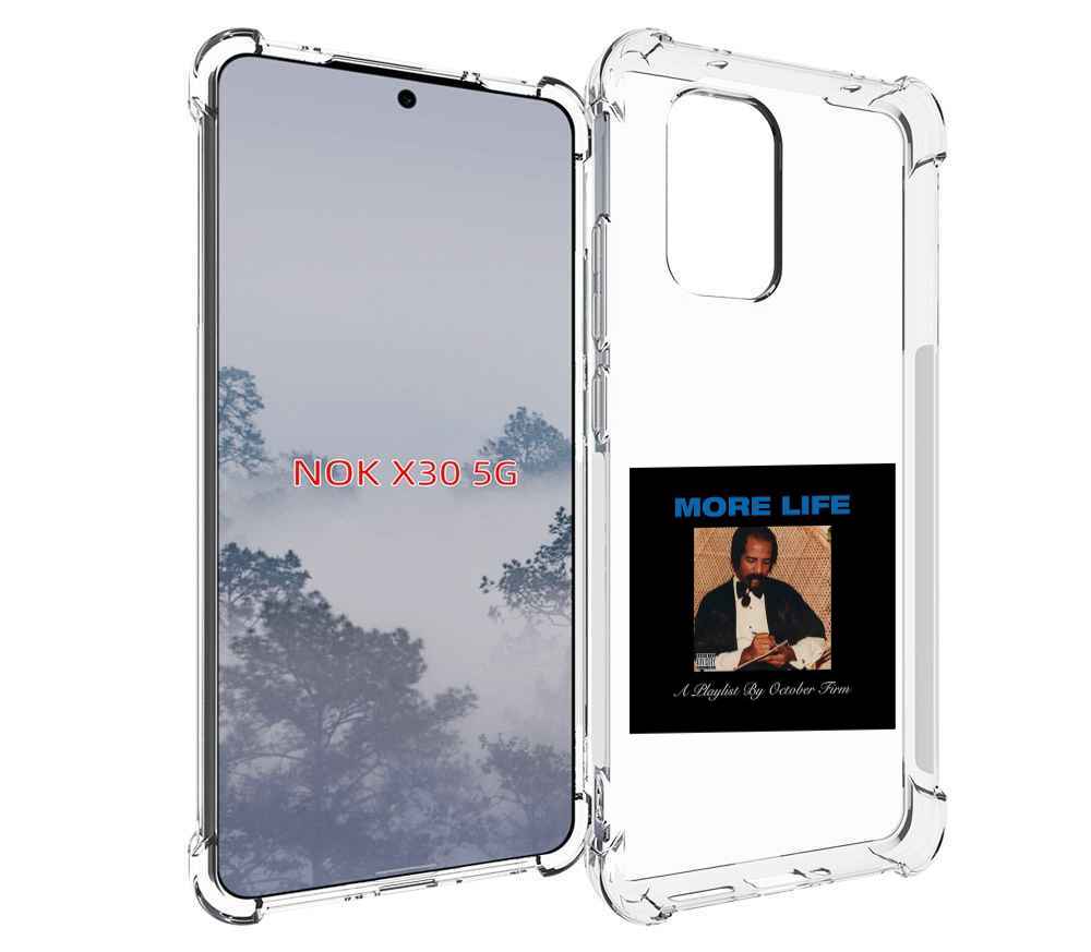

Чехол MyPads Drake - More Life для Nokia X30 5G, Tocco