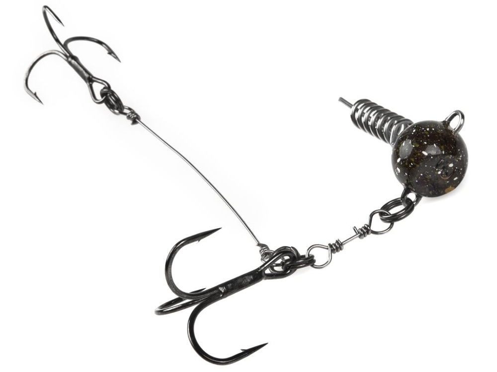 

Оснастка стальная (стингер) LUCKY JOHN DEEP PIKE STINGER RIG L+FLEXHEAD LJP7403-L010 10гр, Deep Pike Stinger Rig L+Flexhead