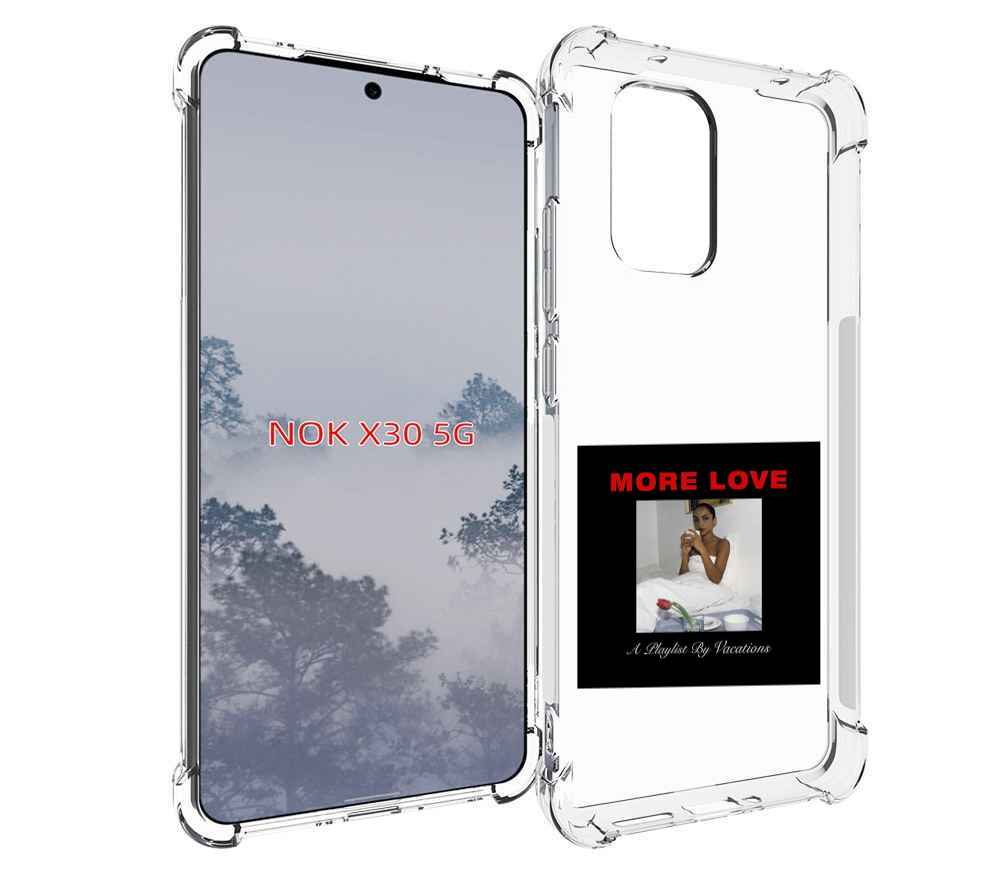 

Чехол MyPads Drake & Sade - More Love для Nokia X30 5G, Tocco