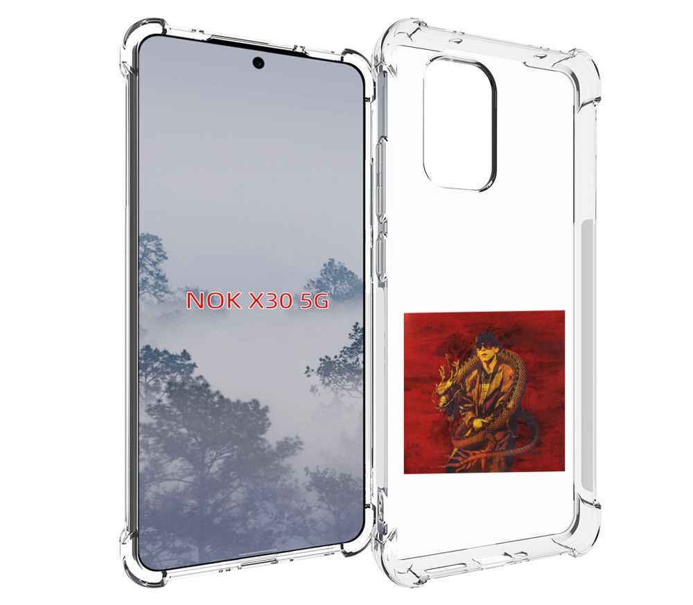 

Чехол MyPads Dragonborn Big Baby Tape для Nokia X30 5G, Tocco