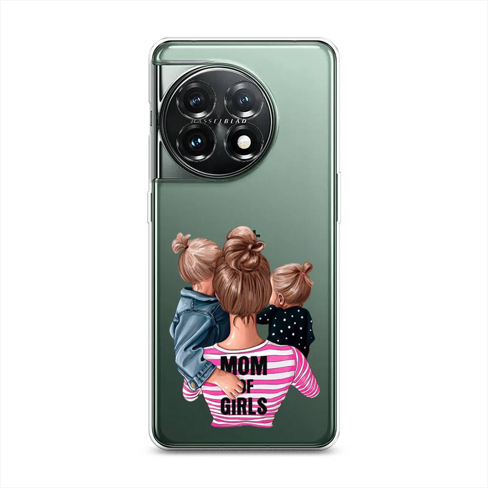 

Чехол Awog на OnePlus 11 "Mom of Girls", Разноцветный, 153650-6