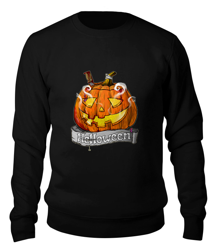 

Свитшот унисекс Printio Helloween черный 2XL, Helloween