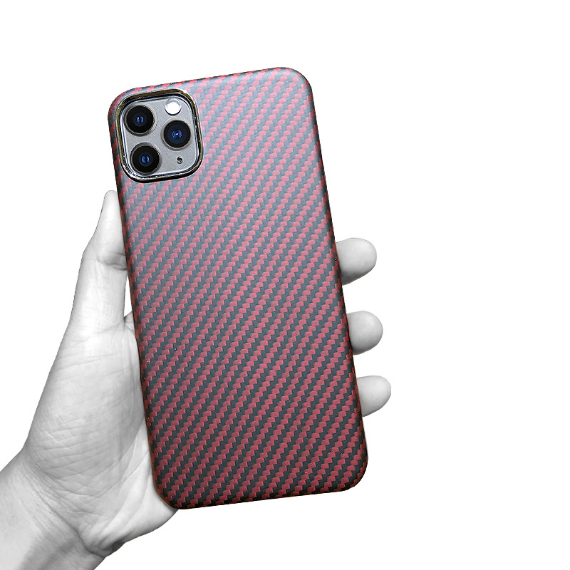 фото Чехол k-doo kevlar для iphone 11 pro, арамид, ударопрочный, ультратонкий, красный