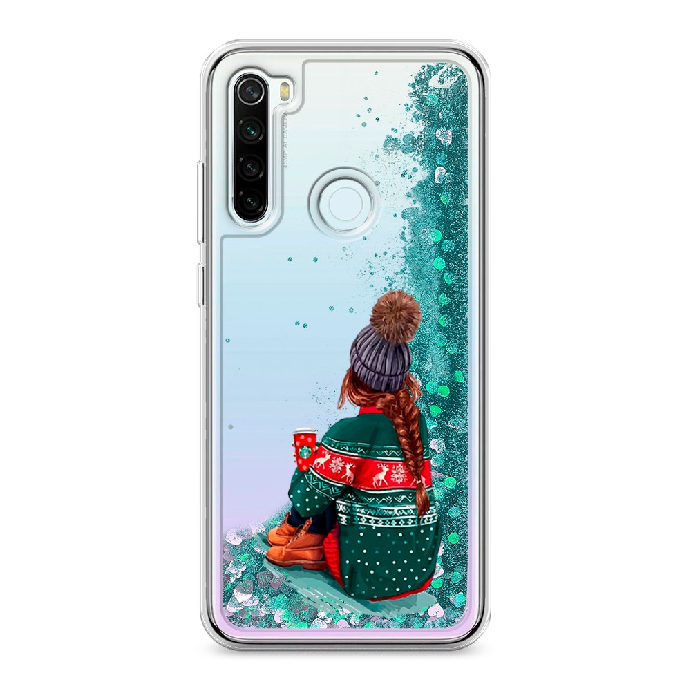 

Жидкий чехол с блестками "Winter dreams" на Xiaomi Redmi Note 8T