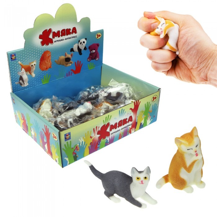

Жмяка Кошка, 7,5-10 см 1Toy
