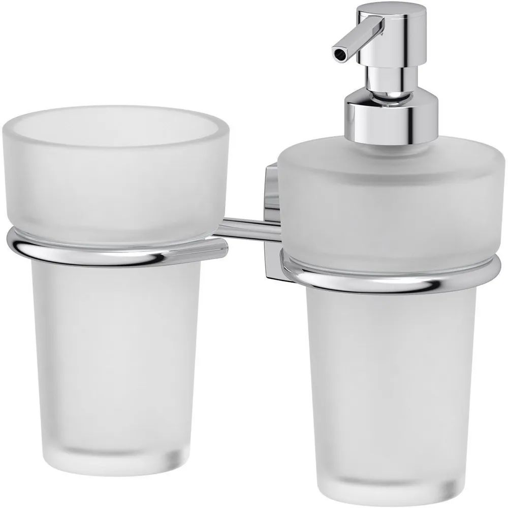 Держатель для стакана и дозатора FBS Esperado хром