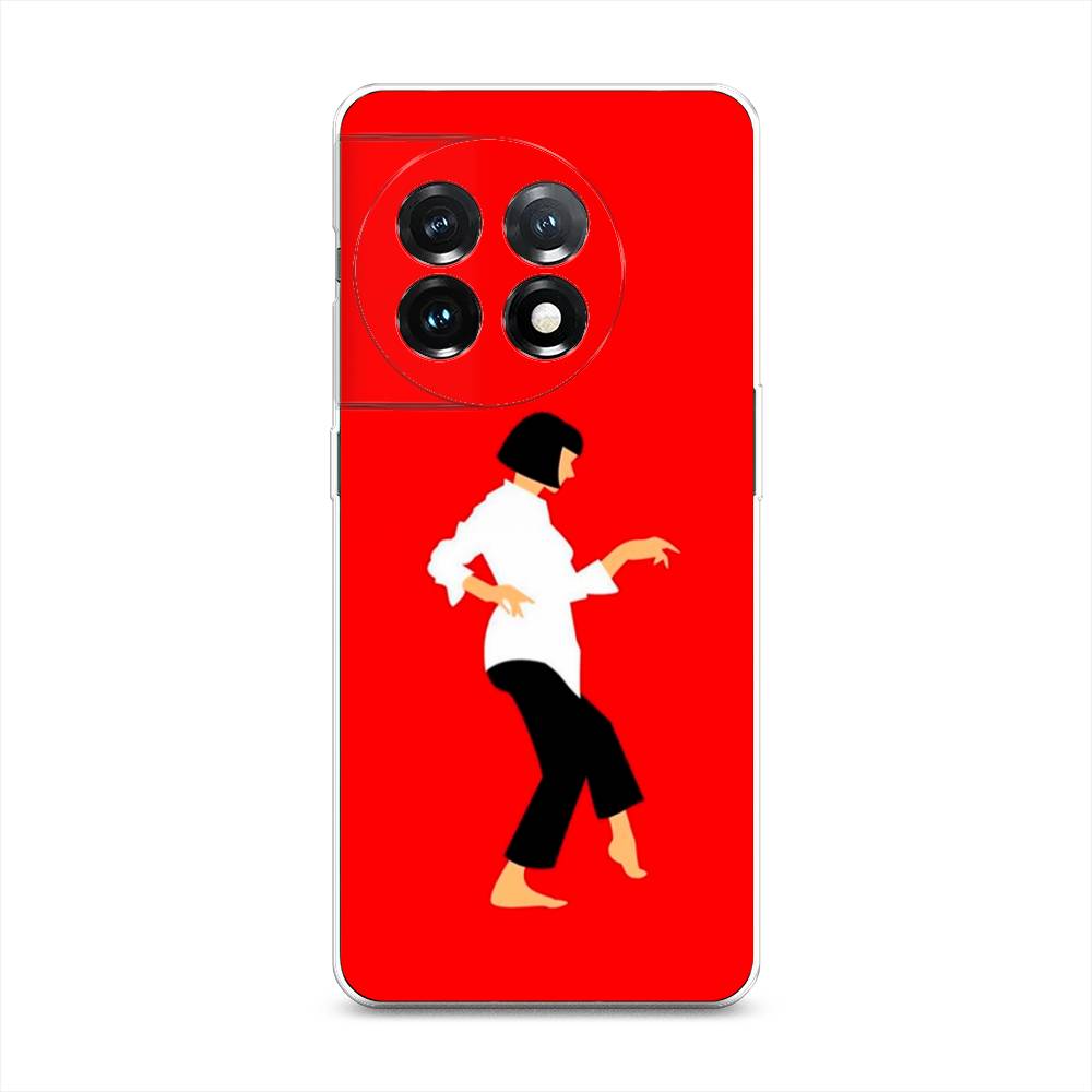 

Чехол Awog на OnePlus 11 "Криминальное чтиво 1", Красный;белый;черный, 153650-7