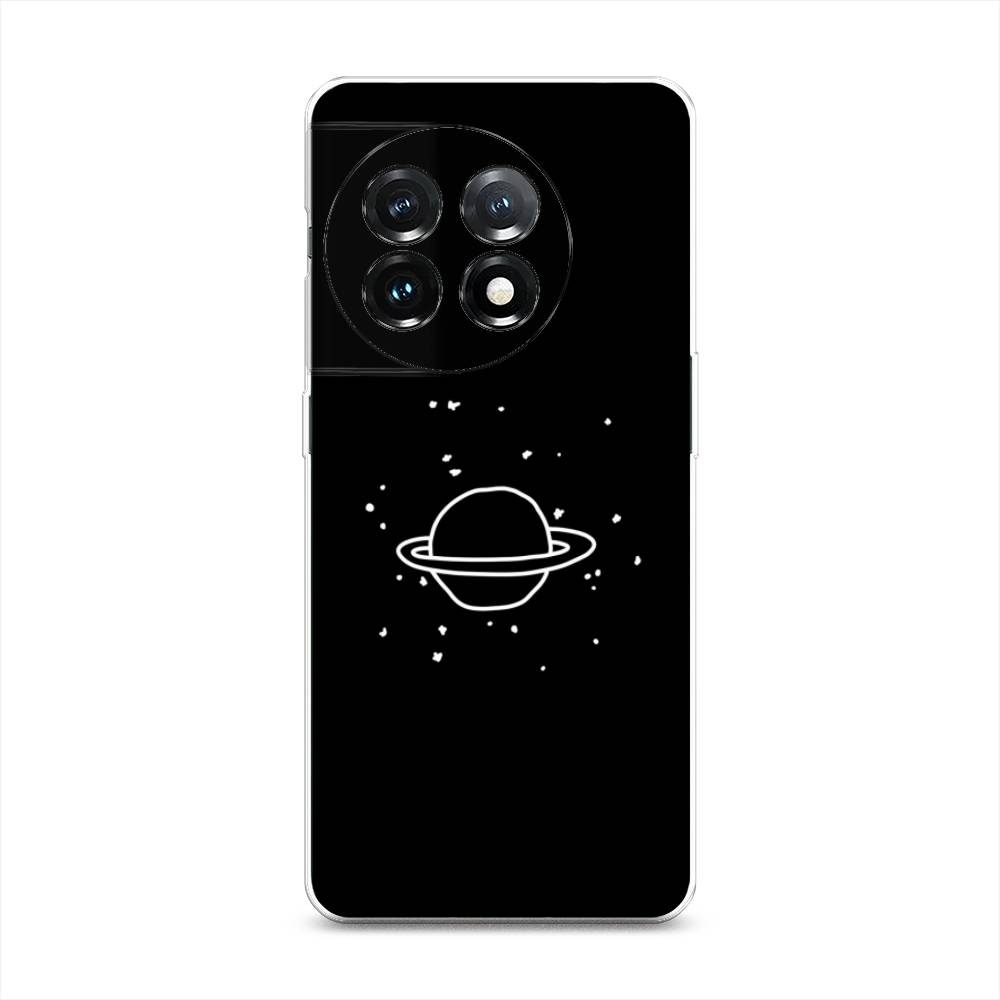 

Чехол Awog на OnePlus 11 "Дудл Юпитера", Белый;черный, 153650-4