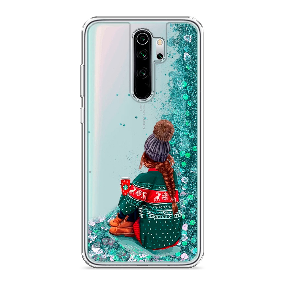 

Жидкий чехол с блестками "Winter dreams" на Xiaomi Redmi Note 8 Pro, 36695-1