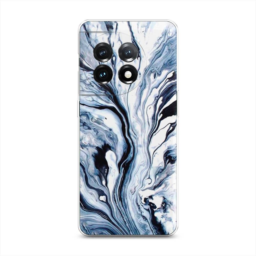 

Чехол Awog на OnePlus 11 "Голубой минерал мрамор", 153650-3