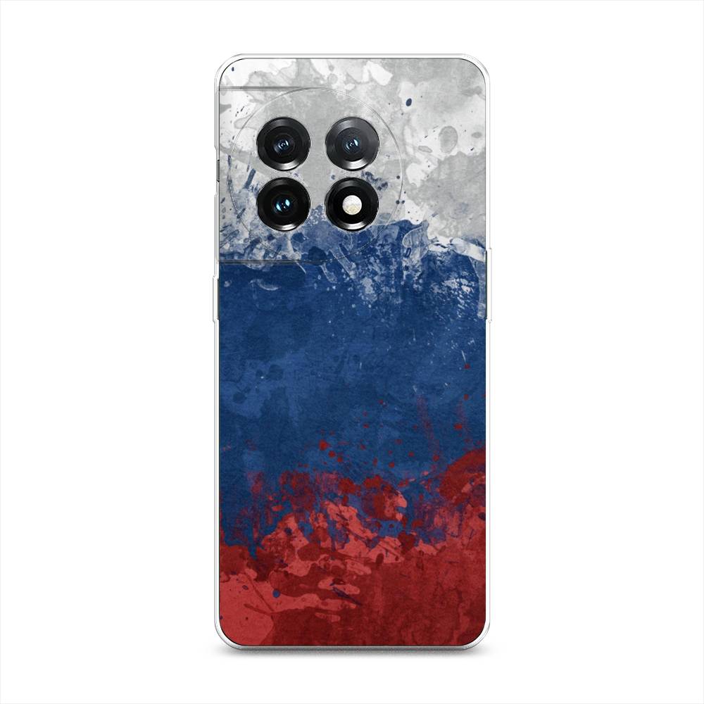 

Чехол Awog на OnePlus 11 "Флаг России неровный", Белый;синий;красный, 153650-5