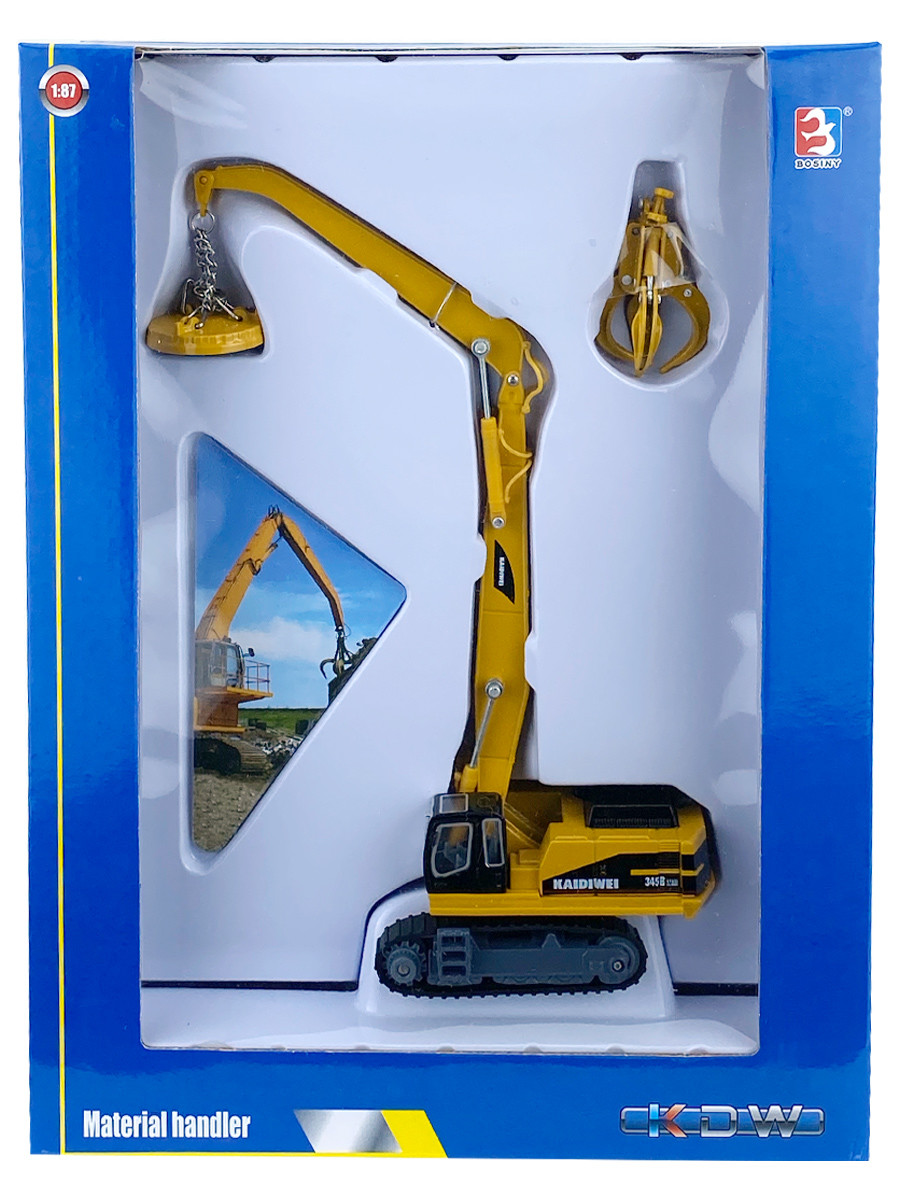 

Машинка коллекционная, IQ Boy, Car, Collection, M, Кран Манипулятор Город игр