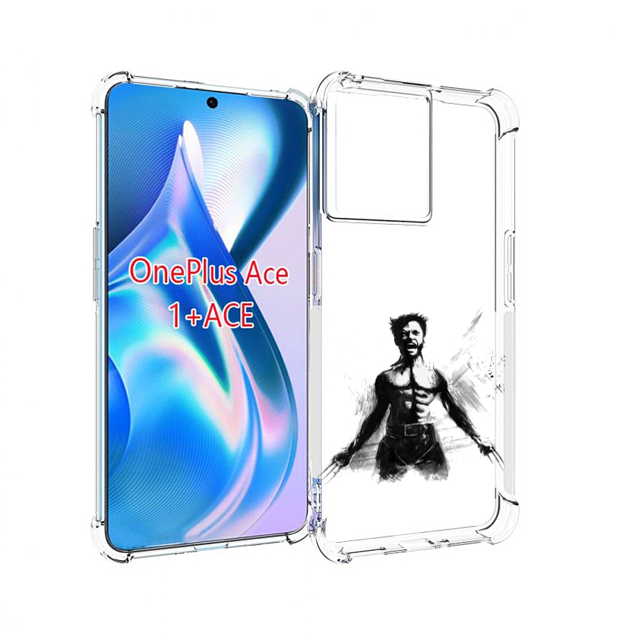 

Чехол MyPads росомаха для OnePlus Ace, Прозрачный, Tocco
