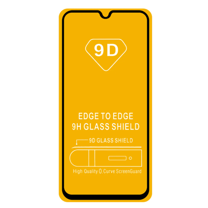 

Защитное стекло на Samsung Galaxy A40 (2019)/A01(2020), 9D, черный, X-CASE
