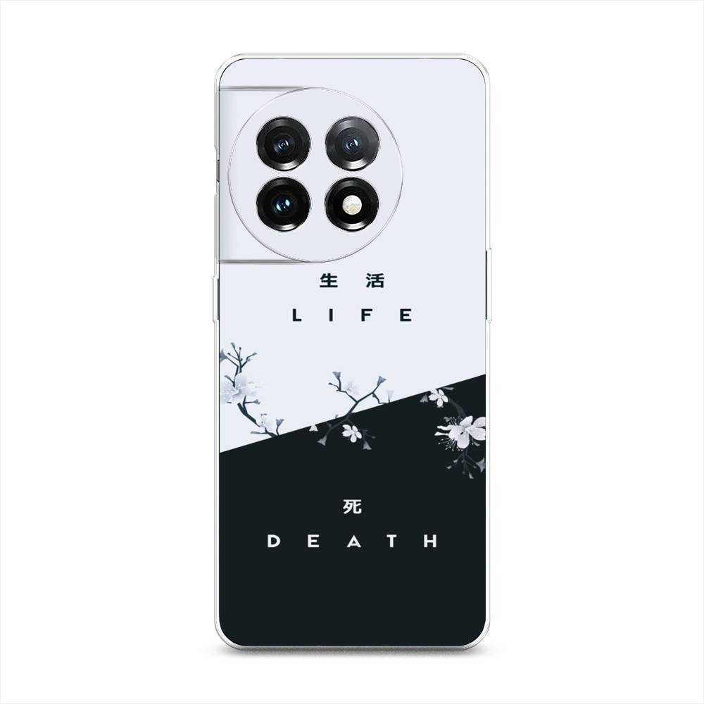 

Чехол Awog на OnePlus 11 "Life and death", Черный;серый, 153650-7