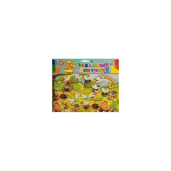 

Развивающая игра из фетра Насекомые + карточки Учитель