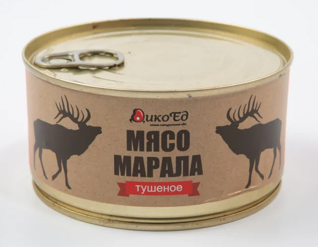 

Мясо марала тушеное ДикоЕд, 325г