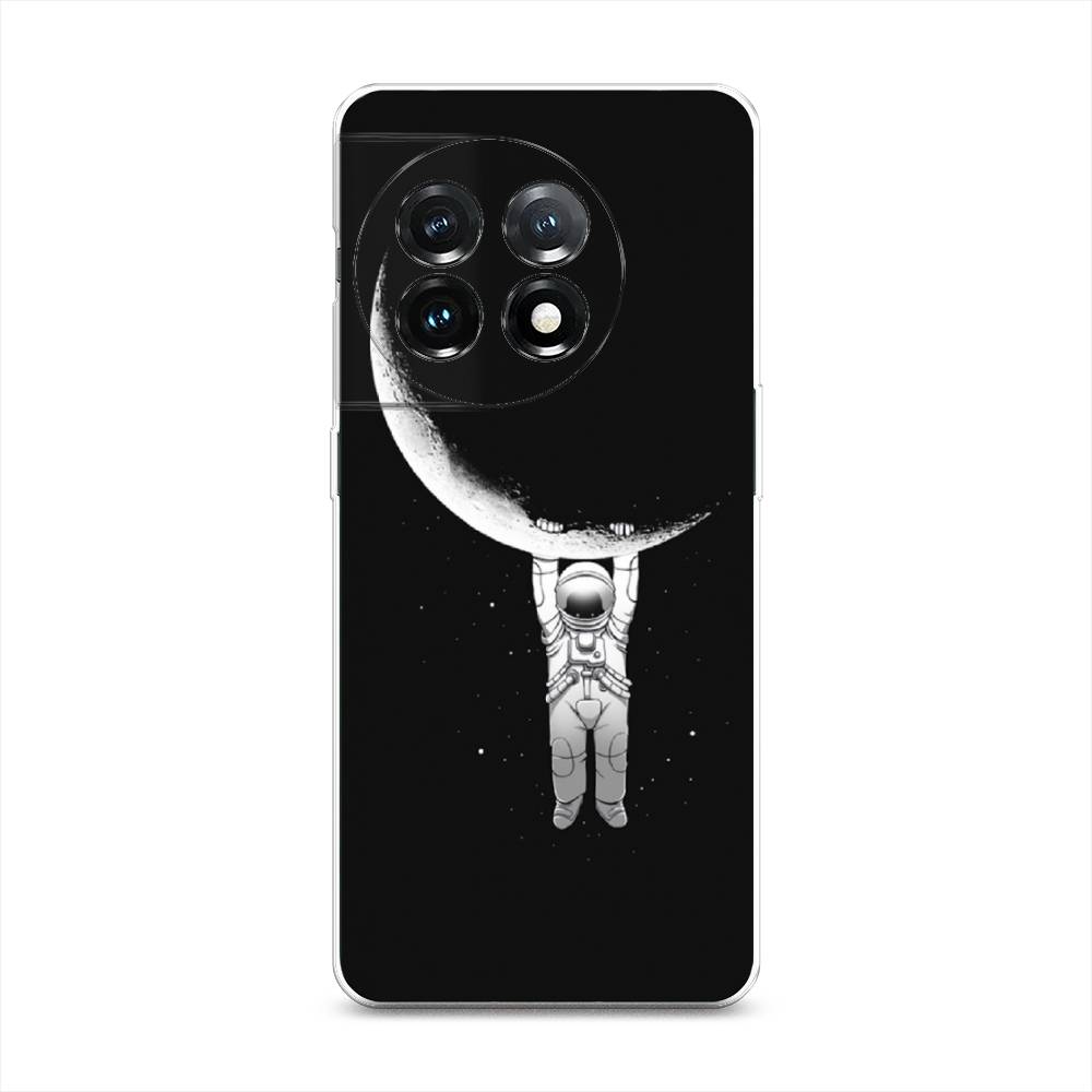 

Чехол Awog на OnePlus 11 "Космонавт", Белый;черный, 153650-4