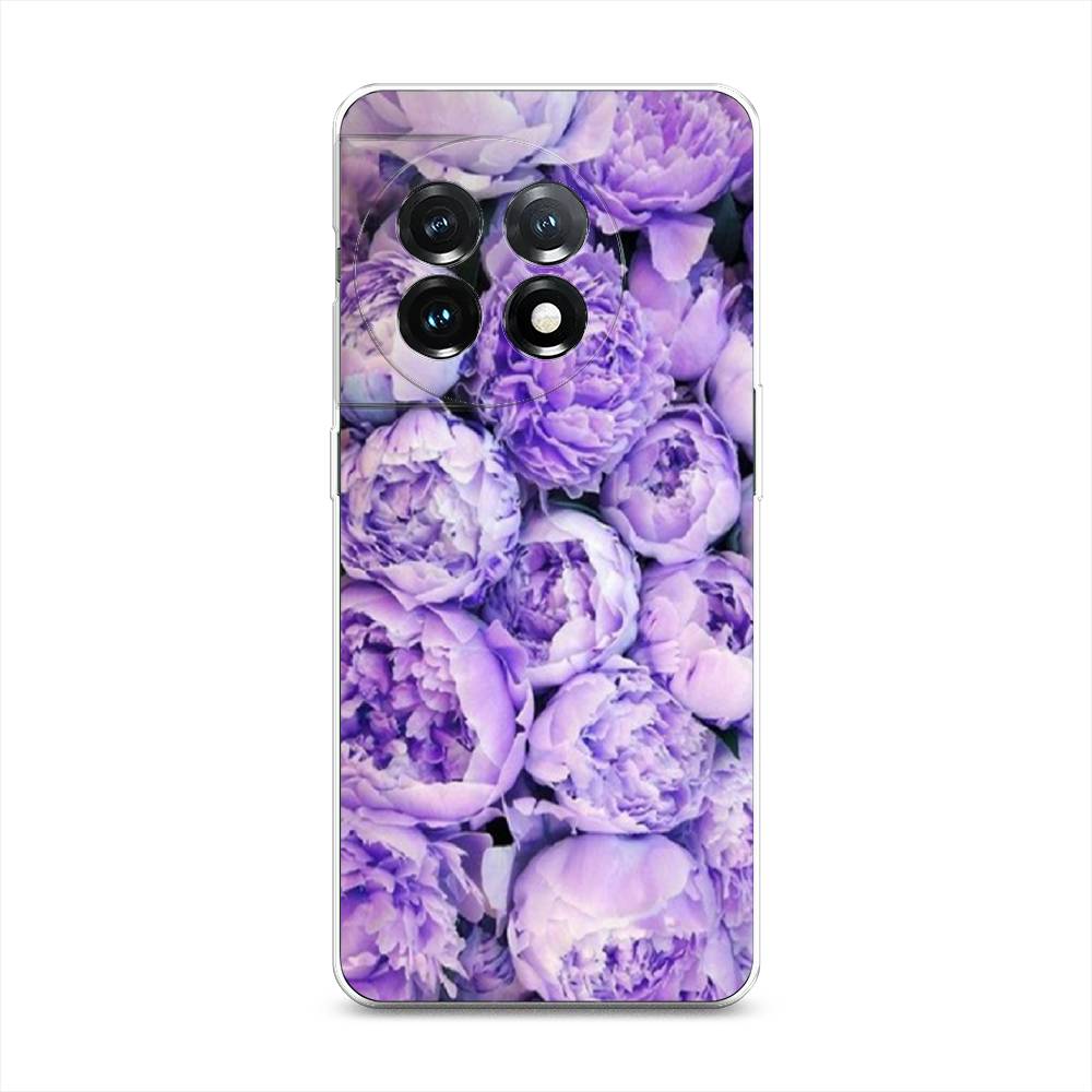 

Чехол Awog на OnePlus 11 "Пионы сиреневые", Фиолетовый;голубой, 153650-8