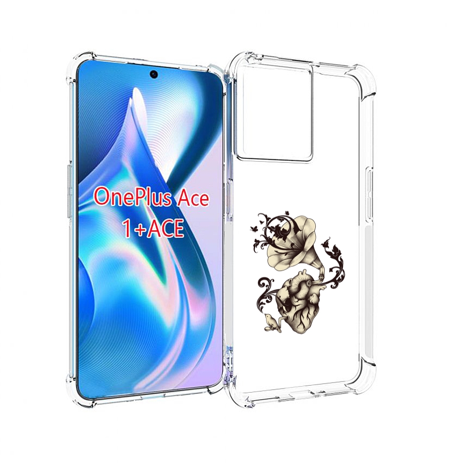 

Чехол MyPads Граммофон для OnePlus Ace, Прозрачный, Tocco