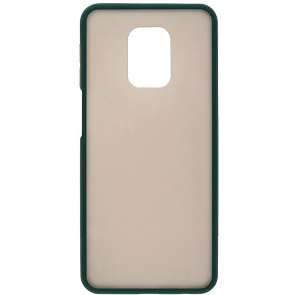 

Чехол накладка для Xiaomi Redmi Note 9S Plastic Matte Зеленый