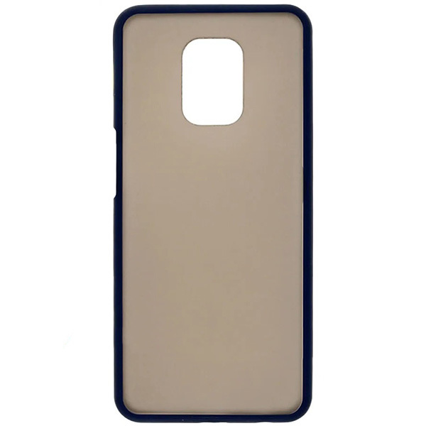 

Чехол накладка для Xiaomi Redmi Note 9S Plastic Matte Синий