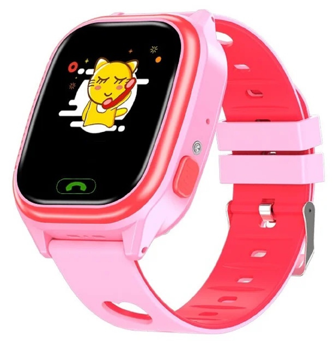 Детские умные смарт-часы Smart Baby Watch Y85 2G, с поддержкой GPS, SIM card (розовый)