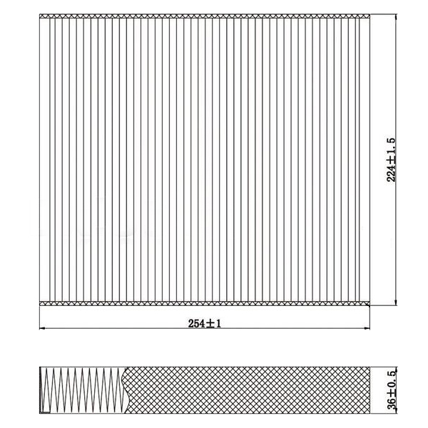

TOTACHI TCA-554 TOTACHI Фильтр TCA-554 A 463 830 00 18 CU 26 010 1шт