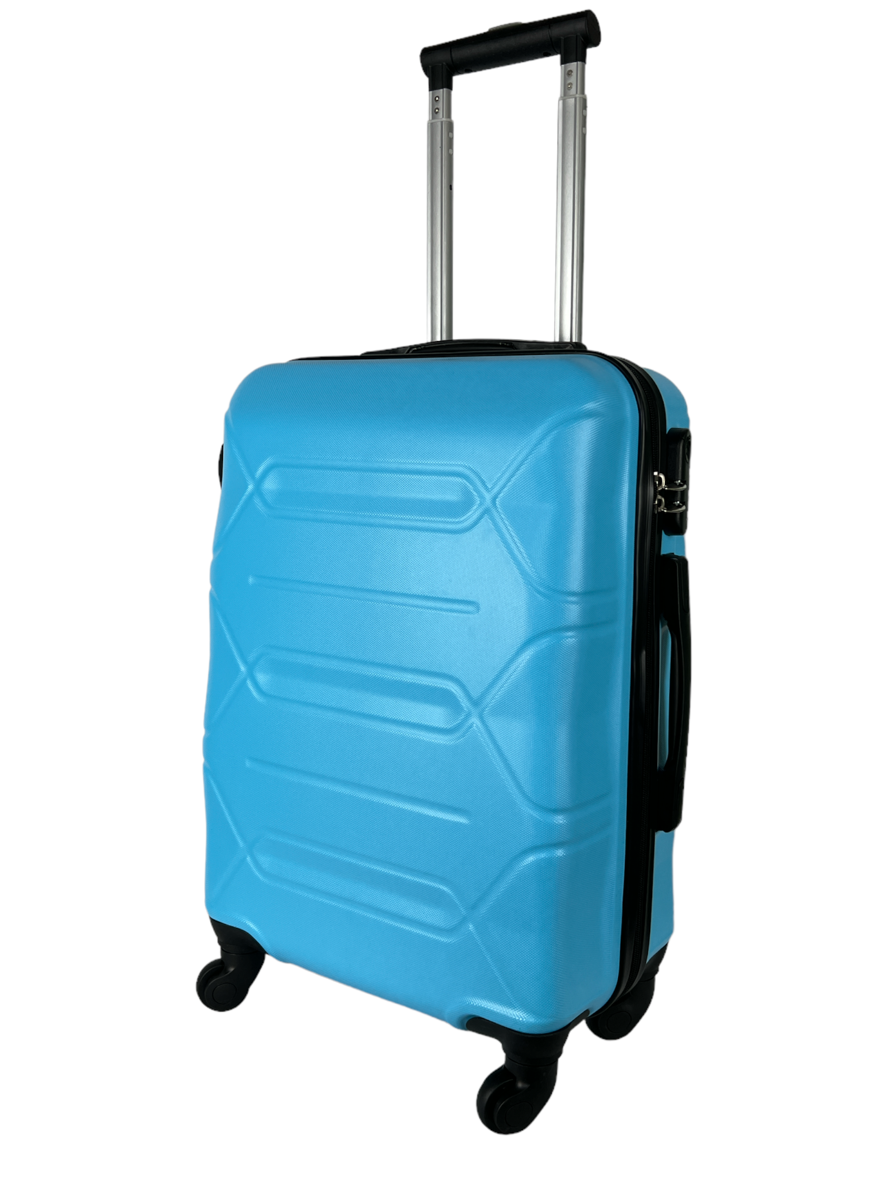 

Чемодан унисекс PalmBag ABS-S голубой S, ABS-S