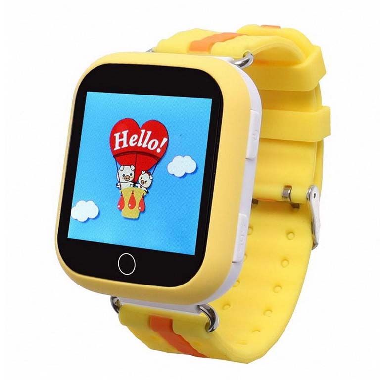 фото Детские смарт-часы smart baby watch q100 yellow/yellow