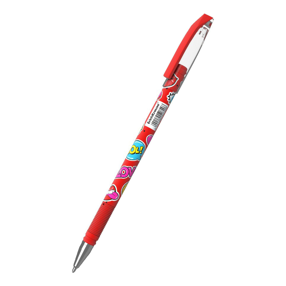 

Ручка шариковая ErichKrause ColorTouch Sweet Love синяя