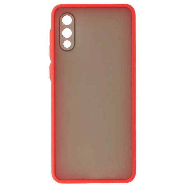 

Чехол накладка для Samsung Galaxy A02 Plastic Matte Красный