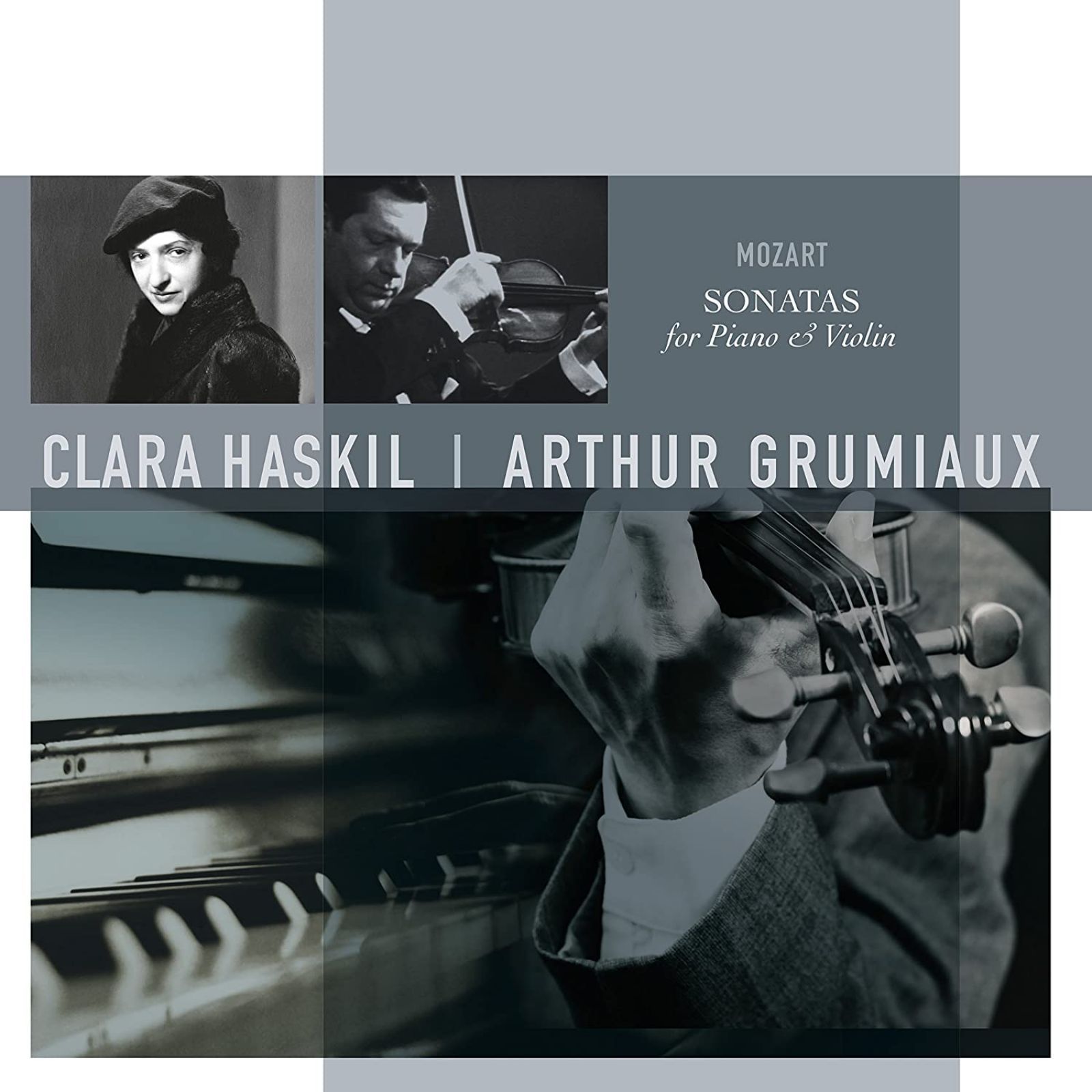 

W.A.Mozart Clara Haskil, Arthur Grumiaux Sonatas For Piano & Violin, W.A.Mozart Clara Haskil, Arthur Grumiaux Sonatas For Piano & Violin (LP)