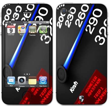 

Наклейка виниловая Black Horn для iPhone 4/4S (Va 12)