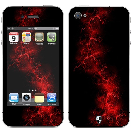 

Наклейка виниловая Black Horn для iPhone 4/4S (Uz 33)