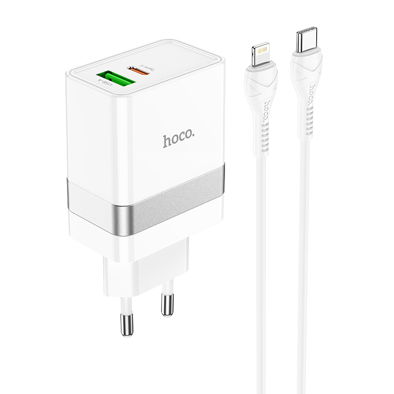 

Кабель Thunderbolt 3 - Thunderbolt 3 Hoco N21 Extension speed 1 м белый, N21 Extension speed